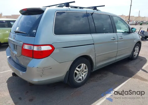 2005 Honda Odyssey Ex-L z USA, uszkodzony, nr VIN 5FNRL38635B074711